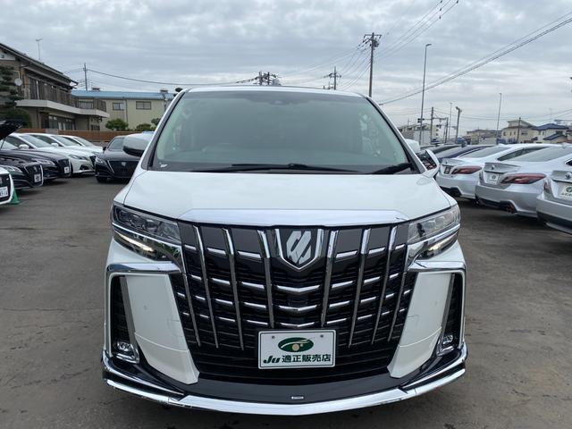 アルファード 2.5S Cパッケージ モデリスタエアロ 両側パワースライドドア ツインサンルーフ レザーシート フリップダウンモニター TSS クリアラスソナー LEDライト バックカメラ 純正アルミ(3枚目)