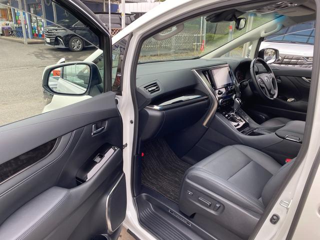 アルファード 2.5S Cパッケージ モデリスタエアロ 両側パワースライドドア ツインサンルーフ レザーシート フリップダウンモニター TSS クリアラスソナー LEDライト バックカメラ 純正アルミ(15枚目)