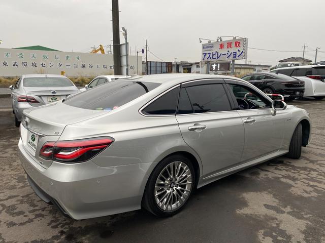 クラウンハイブリッド Ｇ　全方向カメラ　ＴＳＳ　クリアラスソナー　３眼ＬＥＤライト　フォグ　１８インチアルミ　メーカーナビ　ＨＵＤ　ＢＳＭ　ＥＴＣ２．０　デジタルインナーミラー（10枚目）