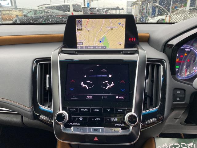 クラウンハイブリッド 　ハーフレザーシート　ＢＳＭ　メーカーナビＴＶ　ＥＴＣ　クルコン　ブルートゥース　ＴＳＳ　クリアラスソナー　ＬＥＤライト　フォグ　バックカメラ　純正１８インチアルミ（21枚目）