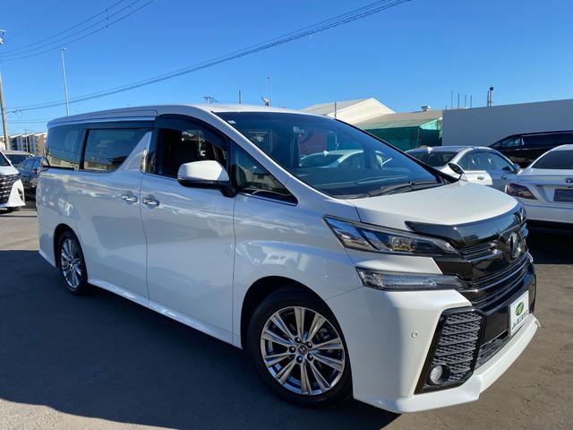 ヴェルファイア ２．５Ｚ　Ａエディション　ゴールデンアイズ　アルパインナビ　フリップダウンモニター　ハーフレザーシート　コンビハンドル　クルコン　パワーバックドア　両側パワースライドドア　クリアラスソナー　ＬＥＤライト　フォグバックカメラ　純正１８インチアルミ（7枚目）