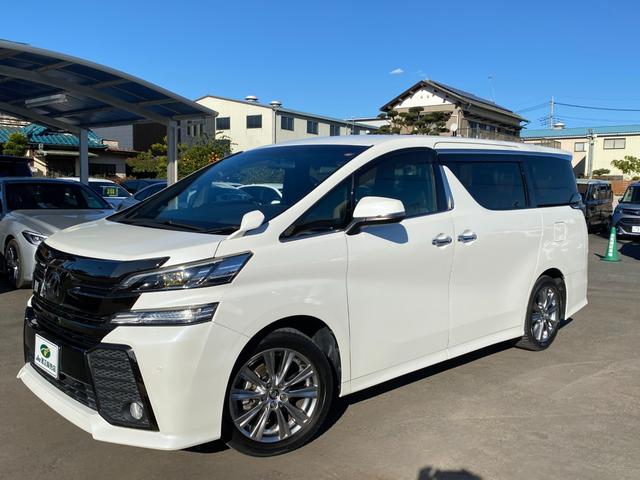 ヴェルファイア ２．５Ｚ　Ａエディション　ゴールデンアイズ　アルパインナビ　フリップダウンモニター　ハーフレザーシート　コンビハンドル　クルコン　パワーバックドア　両側パワースライドドア　クリアラスソナー　ＬＥＤライト　フォグバックカメラ　純正１８インチアルミ（9枚目）