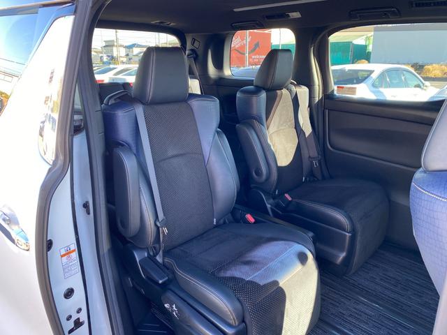 ヴェルファイア ２．５Ｚ　Ａエディション　ゴールデンアイズ　アルパインナビ　フリップダウンモニター　ハーフレザーシート　コンビハンドル　クルコン　パワーバックドア　両側パワースライドドア　クリアラスソナー　ＬＥＤライト　フォグバックカメラ　純正１８インチアルミ（18枚目）