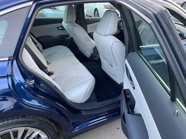 クラウンハイブリッド 全方向カメラ TSS クリアラスソナー LEDライト フォグ 純正アルミ メーカーナビTV ハーフレザーシート ハンドル/シートヒーター HUD BSM ETC クルコン(17枚目)