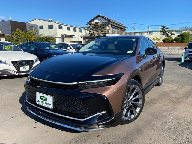 クラウンクロスオーバー Gアドバンスド・レザーパッケージ モデリスタエアロ/21インチAW 全方向カメラ 12.3インチオーディオディスプレイ レザーシート シートAC HUD BSM ETC2.0 TSS クリアラスソナー 3眼LEDライトパワーバックドア(2枚目)