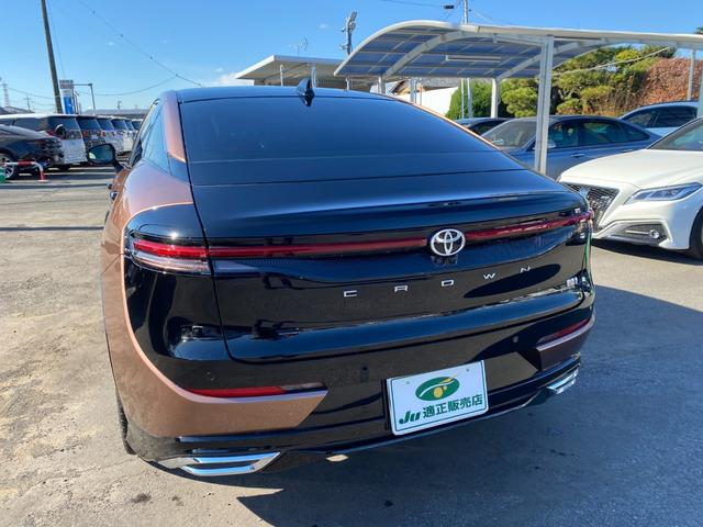 クラウンクロスオーバー Gアドバンスド・レザーパッケージ モデリスタエアロ/21インチAW 全方向カメラ 12.3インチオーディオディスプレイ レザーシート シートAC HUD BSM ETC2.0 TSS クリアラスソナー 3眼LEDライトパワーバックドア(4枚目)