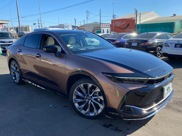 クラウンクロスオーバー Gアドバンスド・レザーパッケージ モデリスタエアロ/21インチAW 全方向カメラ 12.3インチオーディオディスプレイ レザーシート シートAC HUD BSM ETC2.0 TSS クリアラスソナー 3眼LEDライトパワーバックドア(7枚目)