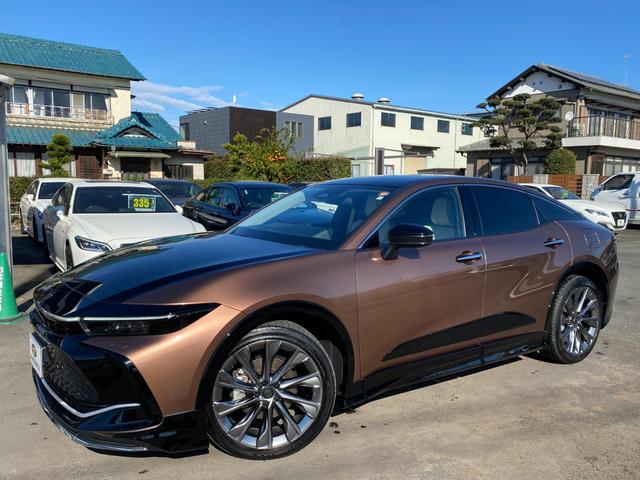 クラウンクロスオーバー Gアドバンスド・レザーパッケージ モデリスタエアロ/21インチAW 全方向カメラ 12.3インチオーディオディスプレイ レザーシート シートAC HUD BSM ETC2.0 TSS クリアラスソナー 3眼LEDライトパワーバックドア(9枚目)