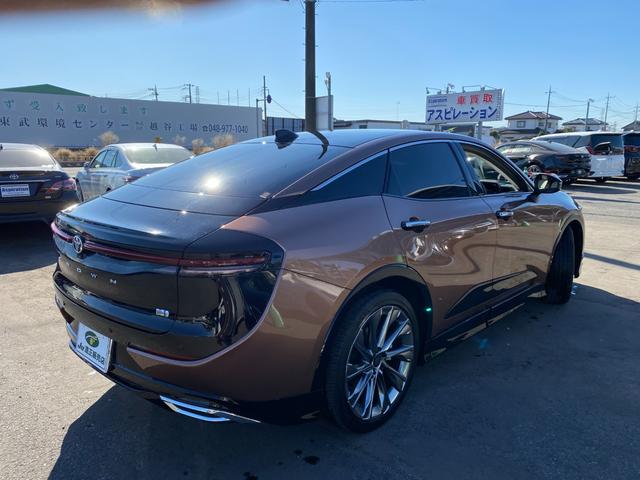 クラウンクロスオーバー Gアドバンスド・レザーパッケージ モデリスタエアロ/21インチAW 全方向カメラ 12.3インチオーディオディスプレイ レザーシート シートAC HUD BSM ETC2.0 TSS クリアラスソナー 3眼LEDライトパワーバックドア(11枚目)