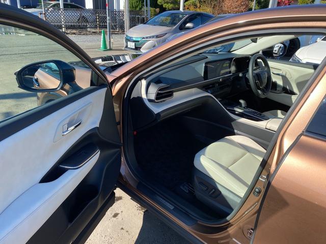 クラウンクロスオーバー Gアドバンスド・レザーパッケージ モデリスタエアロ/21インチAW 全方向カメラ 12.3インチオーディオディスプレイ レザーシート シートAC HUD BSM ETC2.0 TSS クリアラスソナー 3眼LEDライトパワーバックドア(14枚目)