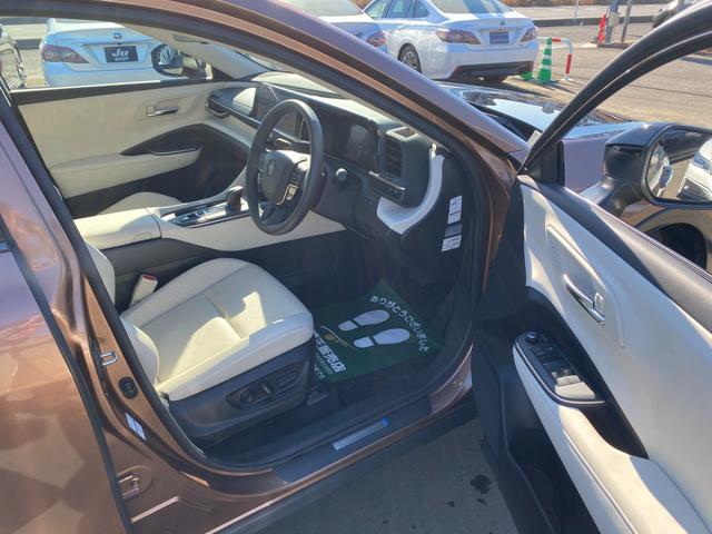 クラウンクロスオーバー Gアドバンスド・レザーパッケージ モデリスタエアロ/21インチAW 全方向カメラ 12.3インチオーディオディスプレイ レザーシート シートAC HUD BSM ETC2.0 TSS クリアラスソナー 3眼LEDライトパワーバックドア(19枚目)