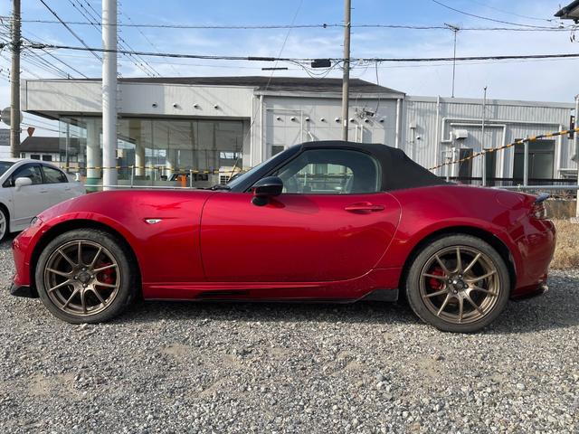 ロードスター Ｓスペシャルパッケージ　ＤＡＭＤ　ＤＡＲＫ・ＫＮＩＧＨＴ　フルコンプリートボディキット／ＷｅｄｓＳｐｏｒｔ　ＳＡ－１０Ｒ　１７ｘ７．０Ｊ　アルミホイール（5枚目）