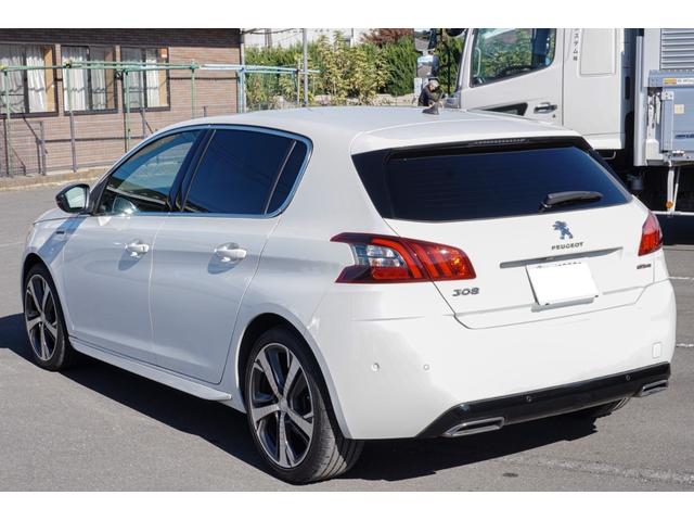 ３０８ ＧＴライン　全国対応２年走行無制限保証付　内外装クリーニング済　後期　前後左右３６０度撮影対応ドライブレコーダー　純正ナビ　フルセグＴＶ　バックカメラ　ハーフレザーシート　スマートキー　スペアキー　ターボ（8枚目）