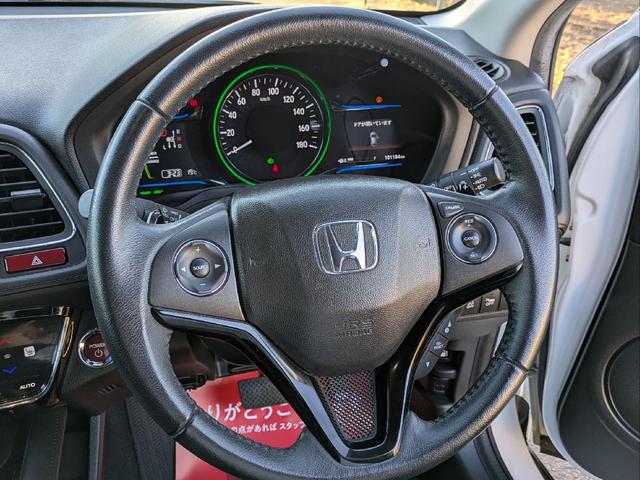 ヴェゼル ハイブリッドＸ　４ＷＤ　全国対応２４ヶ月走行無制限保証付　ハイブリッド機構保証付　２年車検付　ルーフキャリア　ルーフボックス　ナビ　ＴＶ　シートヒーター　バックカメラ　ブリジストンエコピア　ＥＴＣ　雹害車（53枚目）