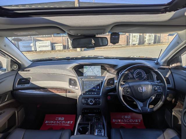 レジェンド ハイブリッド EX コムテックドラレコ360度全方位+リヤカメラ搭載 スマートキー+Honda Accessキー BRIDGESTONE REGNO ETC2.0 フロント&リア置くだけ充電 黒本革シート KRELL(4枚目)
