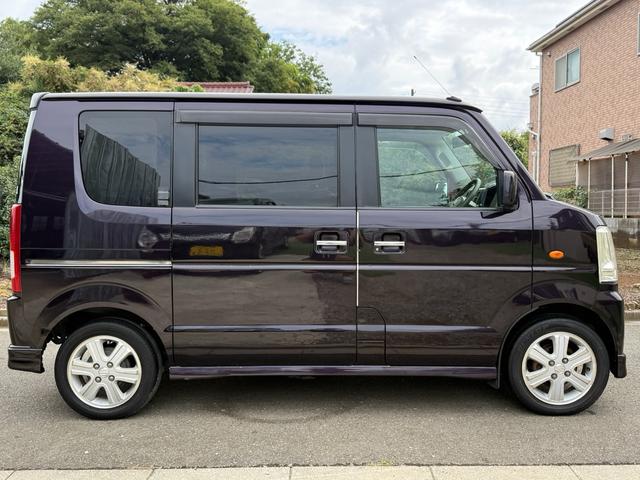 エブリイワゴン ＰＺターボスペシャル　☆車検８年１０月☆ＰＺターボスペシャル☆両側パワースライドドア☆シートカバー☆オートステップ☆社外ナビ☆ＤＴＶ．ＤＶＤ．ＣＤ．Ｂｌｕｅｔｏｏｔｈ☆ＥＴＣ☆キーレス☆純正アルミ☆ヘッドライトレベライザー（4枚目）