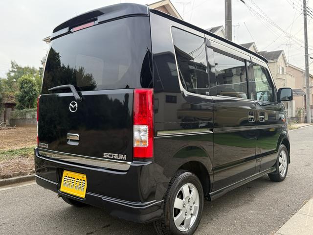 スクラムワゴン PZターボ ☆車検丸2年☆9万キロ台☆片側パワースライドドア☆社外ナビ☆DTV.DVD.CD.Bluetooth☆ETC☆純正アルミ☆キーレス☆フォグ☆ヘッドライトレベライザー☆全席パワーウィンドウ(5枚目)