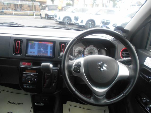 アルトターボRS ベースグレード モンスタースポーツバンパー BLITZ車高調 パナソニックナビ フルセグTV バックカメラ デジタルインナーミラー 前後2カメラドライブレコーダー ETC ブースト計 5AGSターボ(5枚目)