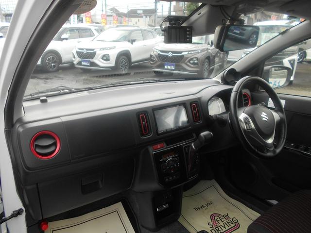 アルトターボRS ベースグレード モンスタースポーツバンパー BLITZ車高調 パナソニックナビ フルセグTV バックカメラ デジタルインナーミラー 前後2カメラドライブレコーダー ETC ブースト計 5AGSターボ(7枚目)