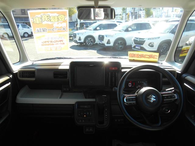 スペーシア ハイブリッドＸ　届出済未使用車　セーフティプラスパッケージ　　電動パーキング　アダクティブクルーズコントロール　車線維持支援機能　スリムサーキュレーター　ＬＥＤヘッドライト　マルチユースフラップ　全国新車メーカー保証（2枚目）