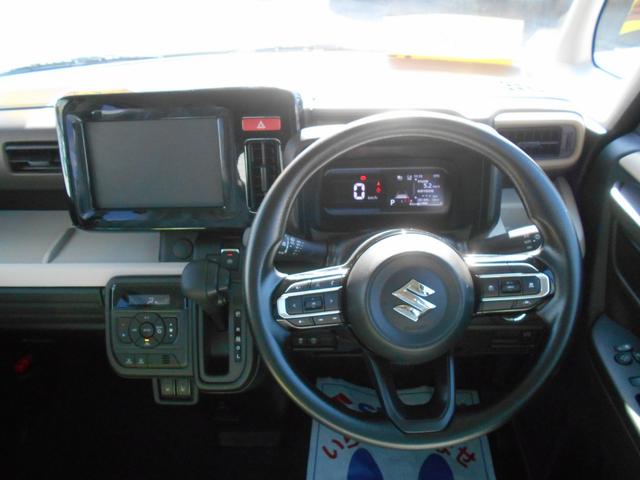 スペーシア ハイブリッドＸ　届出済未使用車　セーフティプラスパッケージ　　電動パーキング　アダクティブクルーズコントロール　車線維持支援機能　スリムサーキュレーター　ＬＥＤヘッドライト　マルチユースフラップ　全国新車メーカー保証（3枚目）