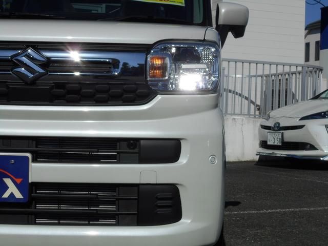 スペーシア ハイブリッドＸ　届出済未使用車　セーフティプラスパッケージ　　電動パーキング　アダクティブクルーズコントロール　車線維持支援機能　スリムサーキュレーター　ＬＥＤヘッドライト　マルチユースフラップ　全国新車メーカー保証（23枚目）