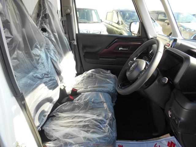 スペーシアカスタム ハイブリッドＸＳ　届出済未使用車　全方位モニター付９インチナビ　フルセグＴＶ　ヘッドアップディスプレイ　電動パーキング　ステアリングヒーター　シートヒーター　スリムサーキュレーター　全国新車メーカー保証（7枚目）