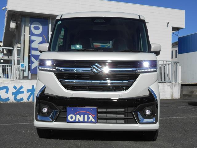 スペーシアカスタム ハイブリッドＸＳ　届出済未使用車　全方位モニター付９インチナビ　フルセグＴＶ　ヘッドアップディスプレイ　電動パーキング　ステアリングヒーター　シートヒーター　スリムサーキュレーター　全国新車メーカー保証（28枚目）