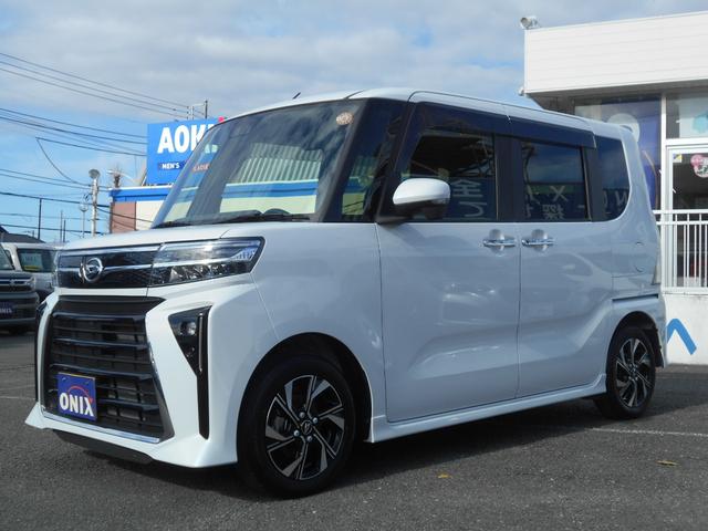 タント カスタムＸ　ワンオーナー　純正ナビ　パノラマモニター　フルセグＴＶ　前後２カメラドライブレコーダー　ＥＴＣ　シートヒーター　電動パーキング　走行５８５８キロ　法定点検アフター保証　禁煙車（23枚目）