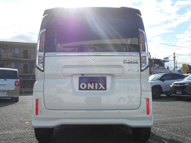 スペーシアカスタム ハイブリッドＸＳターボ　届出済未使用車　２トーンルーフ　ターボ　全方位モニター付９インチナビ　ヘッドアップディスプレイ　電動パーキング　ステアリングヒーター　シートヒーター　スリムサーキュレーター　全国新車メーカー保証（31枚目）