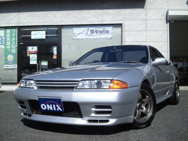 GT-R ワンオーナー 中期型 整備点検記録あり ニスモタイベル TEIN車高調 HKS車検対応マフラー ETC 禁煙車 スパークシルバーメタリック 純正アルミ クイックシフト(8枚目)