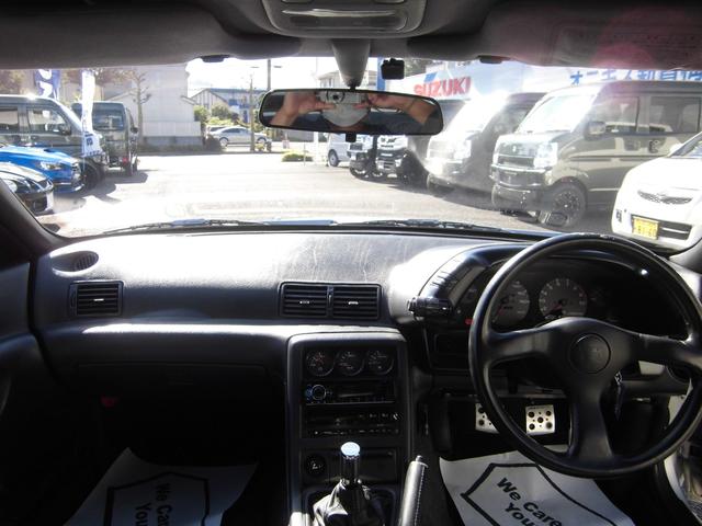 GT-R ワンオーナー 中期型 整備点検記録あり ニスモタイベル TEIN車高調 HKS車検対応マフラー ETC 禁煙車 スパークシルバーメタリック 純正アルミ クイックシフト(14枚目)