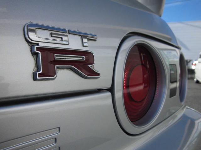 GT-R ワンオーナー 中期型 整備点検記録あり ニスモタイベル TEIN車高調 HKS車検対応マフラー ETC 禁煙車 スパークシルバーメタリック 純正アルミ クイックシフト(47枚目)