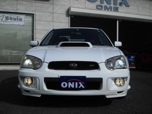 WRX STi C型涙目 EJ20 6MT 17インチAW ディスチャージヘッドライト フォグ 大型リヤスポ キーレス ETC(3枚目)