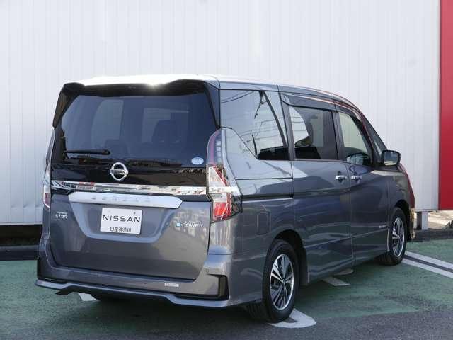 セレナ 1.2 e-POWER ハイウェイスター V エマジェンシーブレーキ レーンアシスト 点検記録簿付 クルコン Aストップ イモビ フルオートエアコン アルミホイール エアバック キーフリー ABS パワステ パワーウィンドウ Wエアバック(3枚目)