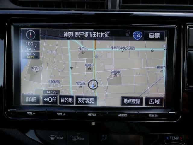 メモリーナビ（テレビ付）搭載で、初めての道や遠出でも安心です！好きな音楽を聴きながら楽しいドライブを♪