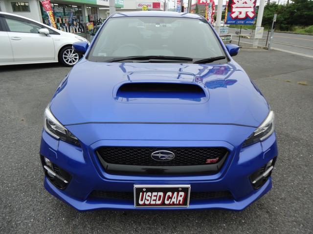 ＷＲＸ ＳＴＩ タイプＳ　純正ナビ　フルセグ　ドラレコ　バックカメラ　ＥＴＣ　社外マフラー　ハーフレザーシート　ＬＥＤヘッドライト　タイミングベルト交換済み（3枚目）