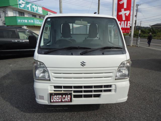 キャリイトラック KCエアコン・パワステ農繁仕様 5MT 3方開き デフロック ハイ&ロー切り替えスイッチ AM/FMラジオ 運転席エアバッグ ワンオーナー(3枚目)