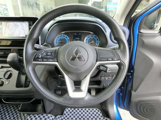 eKクロス M 純正ナビ フルセグテレビ BluetoothAudio iPod CD SD USB AUX ドラレコ 衝突被害軽減ブレーキ LDW LDP ASC ソナーLEDライト LEDフォグ シートヒーター(24枚目)