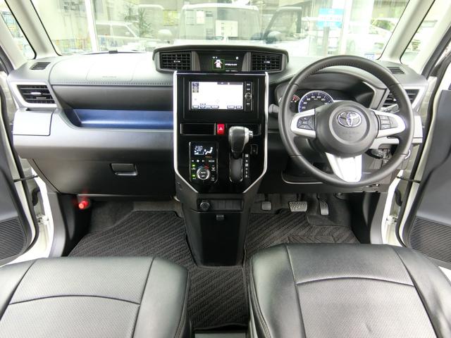 ルーミー カスタムG S ナビ フルセグTV BluetoothAudio DVDビデオ CD SD ETC2.0 両側電動スライド バックカメラ スマートアシスト クルーズコントロール 革調シートカバー VSC&TRC 禁煙(6枚目)