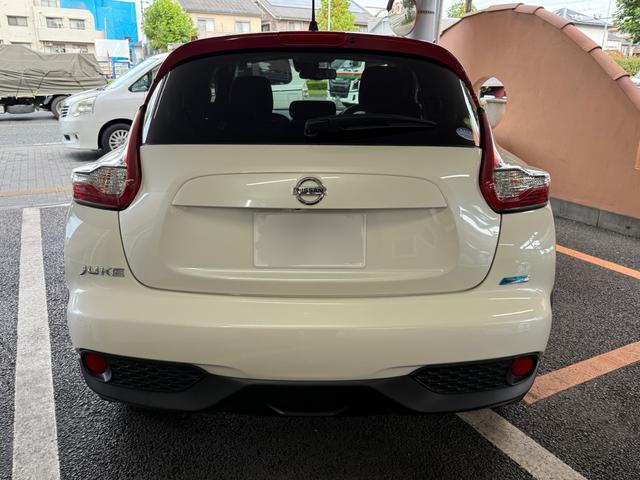 ジューク 15RX Vセレクション パーソナライゼーション 弊社ラッピング施行車両! 有名店価格の半値以下施工中! 純正ナビ DTV アラウンドビューモニタ ETC キーレス プッシュスタート(2枚目)