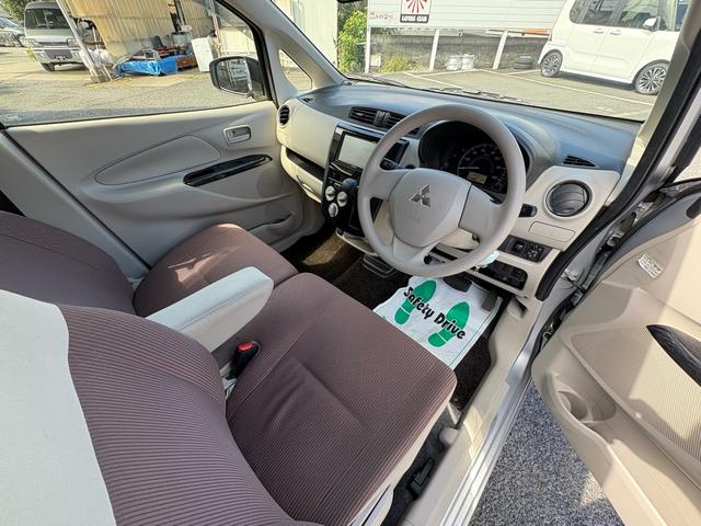 ｅＫワゴン Ｅ　１２か月１２，０００ｋｍ保証付　社外ナビ　ワンセグＴＶ　Ｂｌｕｅｔｏｏｔｈ接続　バックカメラ　ＥＴＣ車載器　シートヒーター　ドライブレコーダー（8枚目）