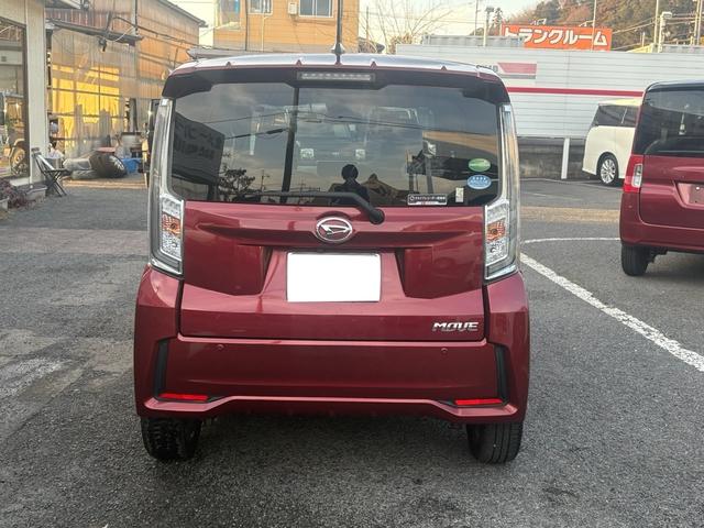 ムーヴ カスタム　ＲＳ　ハイパーＳＡＩＩＩ　３か月３，０００ｋｍ保証付　純正ナビ　フルセグＴＶ　バックカメラ　パノラマモニター　ドラレコ　Ｂｌｕｅｔｏｏｔｈ　ＬＥＤヘッド　コーナーセンサー　シートヒーター　ハーフレザーシート（7枚目）