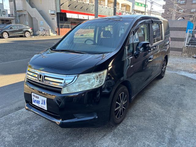 ステップワゴン L タイミングチェーン HDDナビTV スマートキー 両側Pドア Rカメラ HID ETC DVD CD ミュージックサーバー AW 記録簿(2枚目)