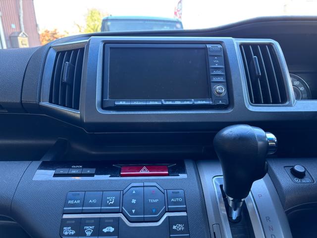 ステップワゴン L タイミングチェーン HDDナビTV スマートキー 両側Pドア Rカメラ HID ETC DVD CD ミュージックサーバー AW 記録簿(17枚目)