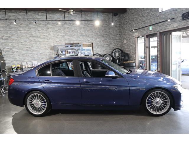 B3 ビターボ リムジン 黒レザー サンルーフ ALPINAステアリング シートヒーター バックカメラ 社外前後ドラレコ ETC(4枚目)