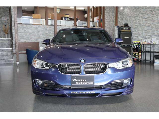 B3 ビターボ リムジン 黒レザー サンルーフ ALPINAステアリング シートヒーター バックカメラ 社外前後ドラレコ ETC(6枚目)
