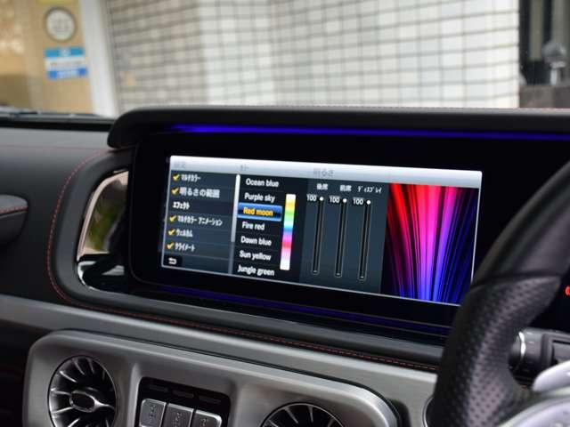 Gクラス G400d AMGライン ディーゼルターボ 4WD マヌファクプラス MY2024 ベンガルレッドナッパレザー ワンオーナー 禁煙車(13枚目)