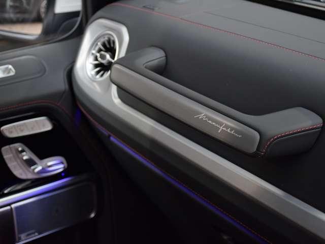 Gクラス G400d AMGライン ディーゼルターボ 4WD マヌファクプラス MY2024 ベンガルレッドナッパレザー ワンオーナー 禁煙車(15枚目)