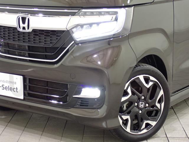 Ｎ－ＢＯＸカスタム Ｇ・Ｌターボホンダセンシング　／純正８インチナビ／前後ドラレコ／パドルシフト／大型ルーフコンソール／ワンオーナー／禁煙／ＥＴＣ／パドルシフト／ドアバイザー／プライムスムースコンビシート／オートリトラミラー／Ｒカメラ／横滑り抑制機能（11枚目）